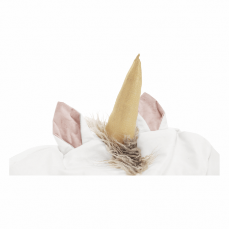 Fotoliu tip sac unicorn, alb, INOROG [9]