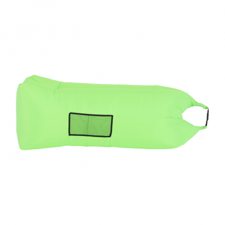 Geantă scaun gonflabilă / geanta leneşă, verde, LEBAG [17]