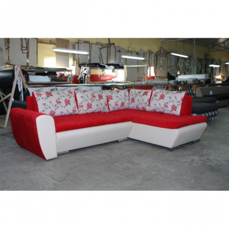 Coltar 255x185 cm  , cu lada depozitare , de dreapta sau stanga , diverse culori la comanda [5]