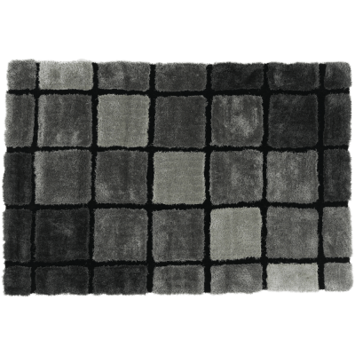 Covor, gri, 140x200,shaggy/fir lung , pufos, Bortis Impex [8]