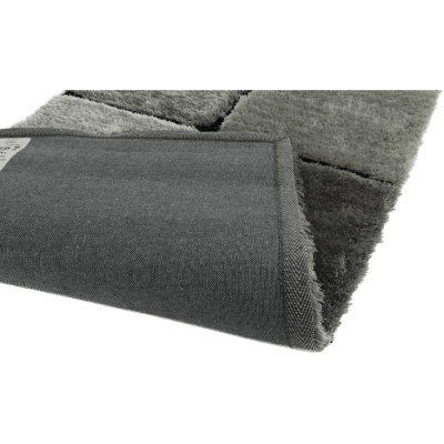 Covor shaggy, fir lung , gri, 80x150, Bortis [3]