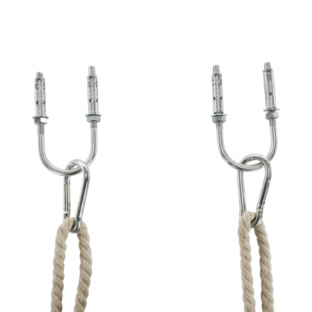 Leagăn pentru copii, alb / gri, SVING [5]