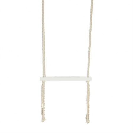 Leagăn pentru copii, alb / gri, SVING [21]