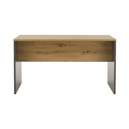 Masă de birou, grafit/stejar artisan, RIOMA NEW TYP 11 [4]