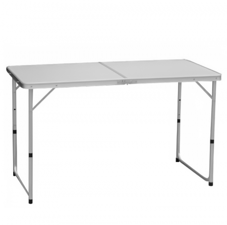 Masă de camping pliabilă, 120 cm, aluminiu/MDF, KEPI TYP 1 [4]
