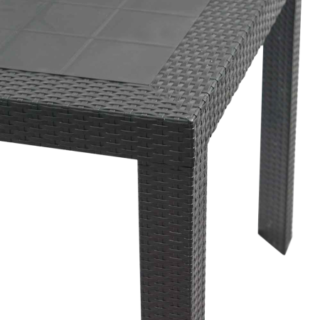 Masă de grădină, antracit, KINGY NEW [3]