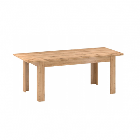Masă de luat masa pliantă, stejar apalache, 160-200x90 cm, PUSAN S [3]