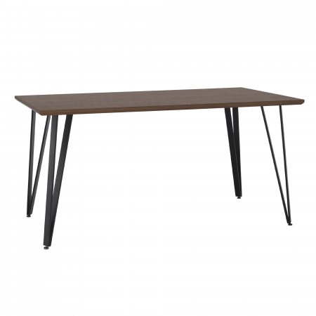 Mese bucatarie /dining - Masă de luat masa, stejar / negru, 150x80 cm, FRIADO