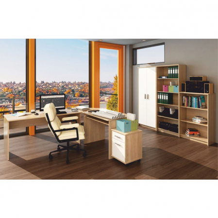 Masă de scris, stejar sonoma, JOHAN NEW 02 [2]