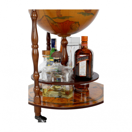 Masă de servire, cireş, GLOBUS 2-324 [4]