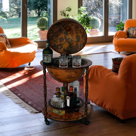 Masă de servire, cireş, GLOBUS 2-324 [1]