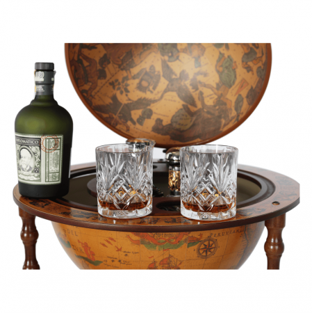 Masă de servire, cireş, GLOBUS 2-324 [5]