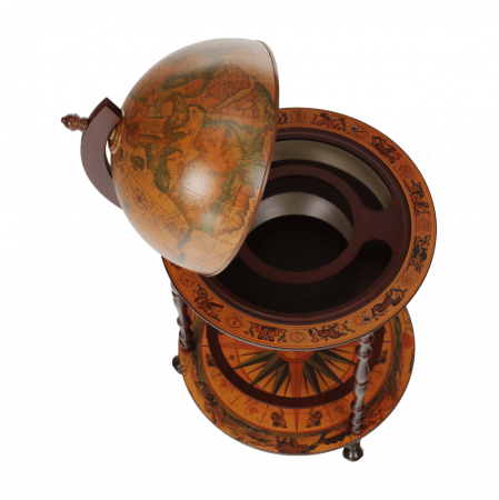 Masă de servire, cireş, GLOBUS 2-324 [18]