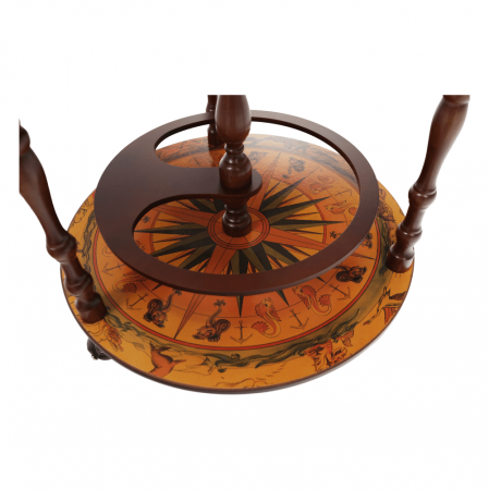 Masă de servire, cireş, GLOBUS 2-324 [6]