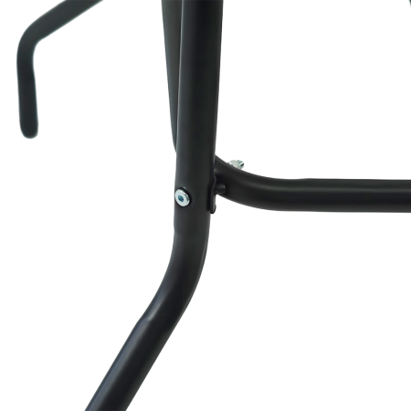 Masă de sufragerie, oţel negru/sticlă securizată, DEMAT NEW TYP 2 [2]