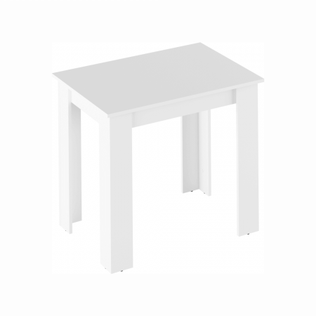 Mese bucatarie /dining - Masă dining, alb, 86x60 cm, TARINIO