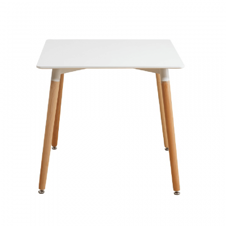 Mese bucatarie /dining - Masă dining, alb/fag, 70x70 cm, DIDIER 4 NEW