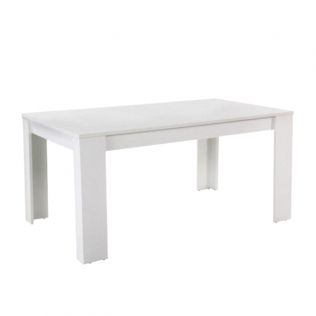 Mese bucatarie /dining - Masă dining, albă, 140x80 cm, TOMY NEW