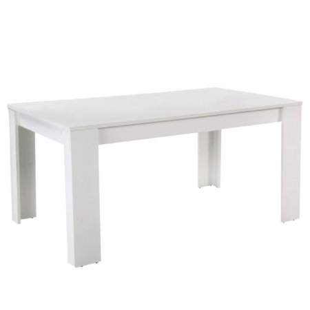 Mese bucatarie /dining - Masă dining, albă, 160x90 cm, TOMY NEW