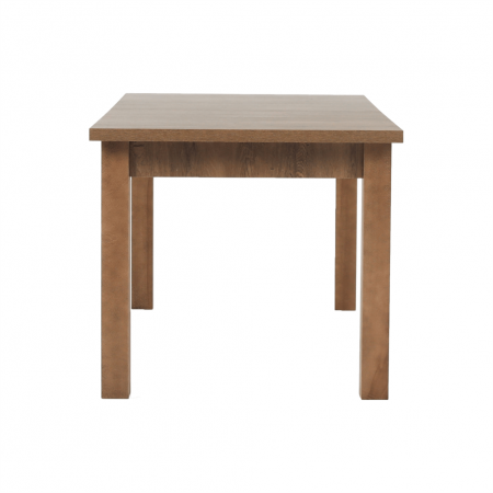 Masă extensibilă pentru dining, stejar lefkas închis, 160-203x90 cm, MONTANA STW [8]