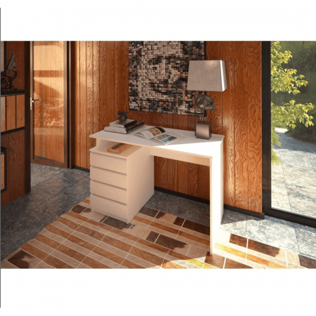 Masă PC, albă, HANY NEW [1]