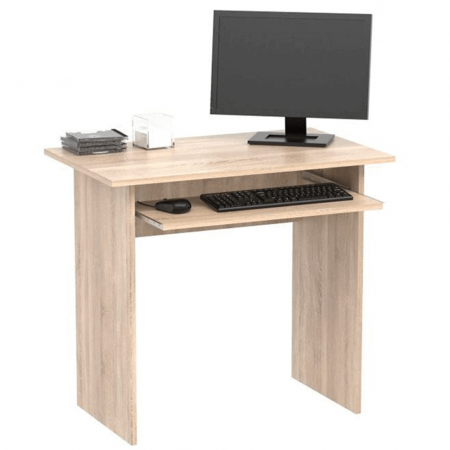 Birouri - Masă PC, stejar sonoma, VERNER NEW