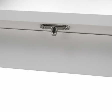 Masă pliantă, de perete cu tablă de cretă, albă, ZALMAN [8]