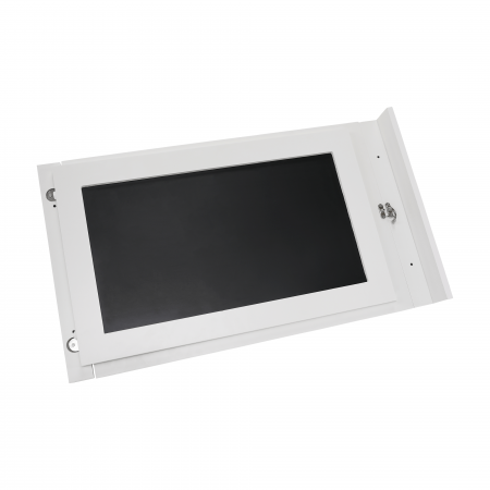 Masă pliantă, de perete cu tablă de cretă, albă, ZALMAN [2]