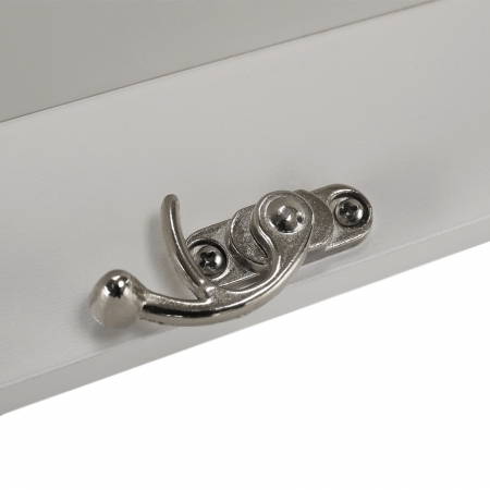 Masă pliantă, de perete cu tablă de cretă, albă, ZALMAN [9]