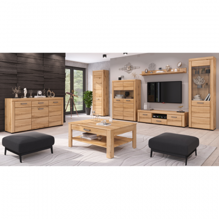 Masă RTV, stejar apalache, PUSAN B [2]