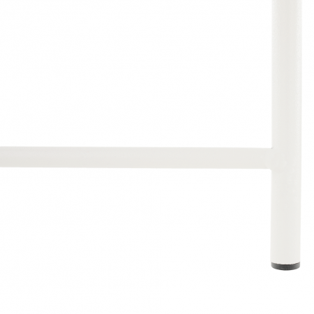 Măsuţă auxiliară cu tavă detaşabilă, alb, RENDER [10]