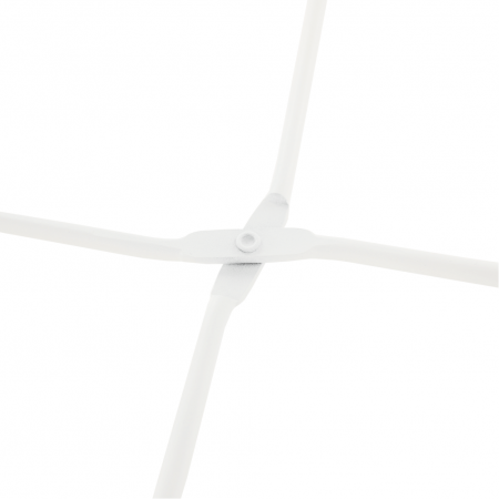 Măsuţă auxiliară cu tavă detaşabilă, alb, RENDER [12]