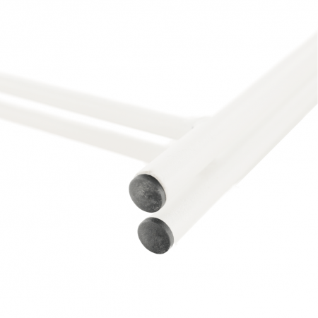 Măsuţă auxiliară cu tavă detaşabilă, alb, RENDER [9]