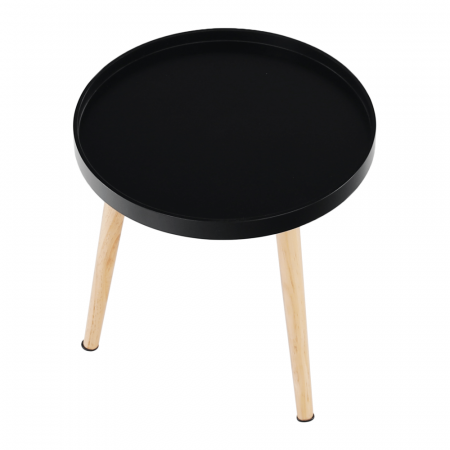 Măsuţă auxiliară, negru/natural, SANSE TYP 2 [11]