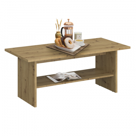Măsuţă de cafea 120, stejar Artisan, AIRON [3]