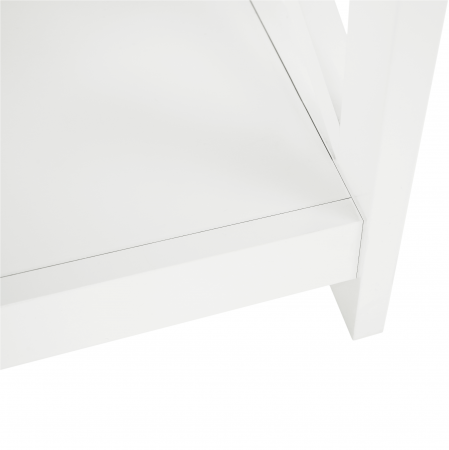 Măsuţă de cafea, albă, EDRIA [5]