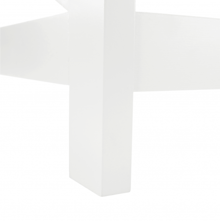 Măsuţă de cafea, albă, EDRIA [2]