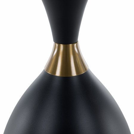 Măsuţă de cafea, marmură albă/negru/aur, ODIS NEW [9]