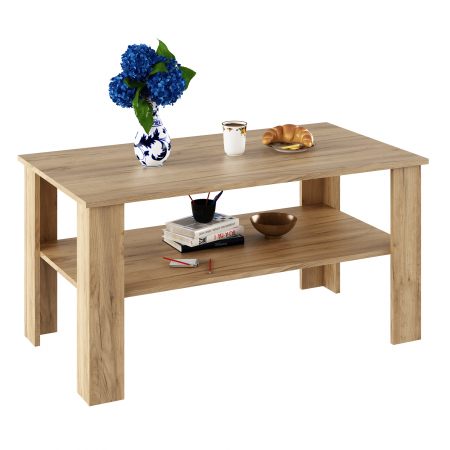 Living - Măsuţă de cafea, stejar artisan, GAUDI