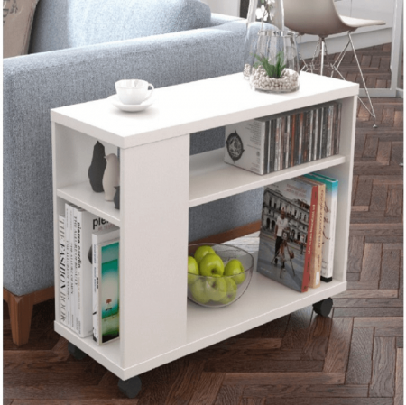 Măsuţă portabilă, alb, ZOELA NEW [1]