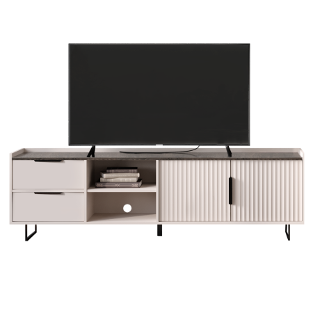 Măsuţă TV, caşmir/castan arvadonna de nurcă, FRESIO RTV2D2S [4]