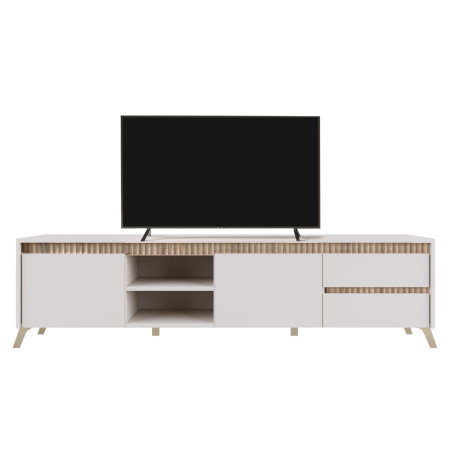 Măsuţă TV, caşmir/stejar sonoma, LONGY RTV2K2So [2]