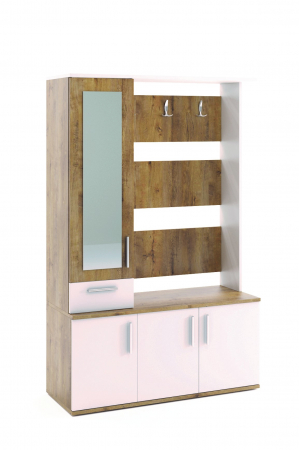 Toate Produsele - Mobilier set hol ,modern , stejar country grey , Bortis Impex