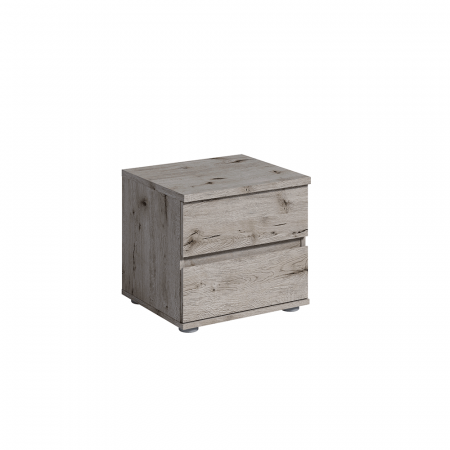 Noptiere dormitor - Noptiera, 2 buc., stejar welington, TOGOS