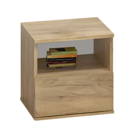 Noptiere dormitor - Noptieră, stejar artisan, DOLI