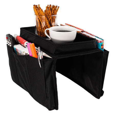Living - Organizator canapea, negru, IPRES