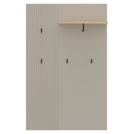 Panou de cuiere 85, gri Taupe/stejar silverjack, DOMCA [1]