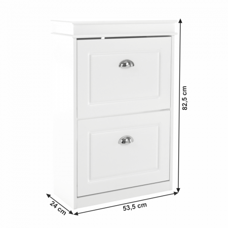 Pantofar, 2 compartimente, alb, SEBER TYP 1 [13]