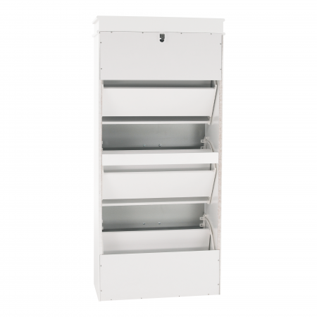 Pantofar, 3 compartimente, gri/alb, SEBER TYP 2 [11]