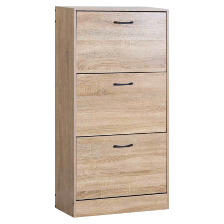 Mobilier Hol/Cuiere - Pantofar, 3 rânduri, stejar, BOTORIA